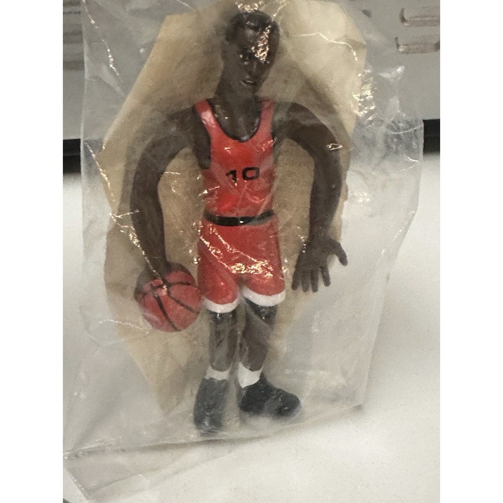 Vintage 1990s B J Armstrong Chicago Bulls NBA Hot Properties Bendable Figure NEW